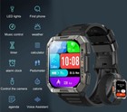    military Smart Watch For Men call Receive dial rugged Tactical Fitness Tracker