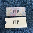 Taylor Swift The Eras Tour Souvenir Vip Ticket With Envelope Vip Exclusive