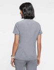 Jaanuu Relaxed 3-pocket Top Scrubs Gray Women   s Size L Large