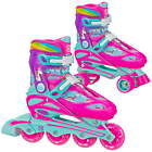 Sprinter Girl s 2-in-1 Quad Roller And Inline Skates Combo unicorn  size 3-6 