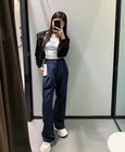 Alo Suit Up Trouser Black Women s Wide Leg Pants