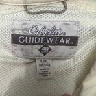 Cabelas Guidewear Mens L Tall Upf 40 Long Sleeve Sun Protection Fishing Shirt