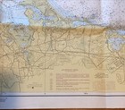 Boston Harbor Chart 1961 28th Ed  Nautical Map Boston  Massachusetts Uscg Usn