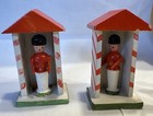 Antique Folk Art Erzgebirge Miniature German Hand Carved 17 Pc Set In Box