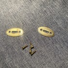 Brass Wedge Plates For Thompson Center Hawkins Muzzleloader And Screws