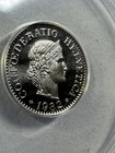 1982 Switzerland 10 Rappen Graded Ms 66 Cameo By Anacs