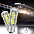 4x 1156 Led Bulbs Super Bright White Drl 1141 P21w Ba15s Backup Reverse Lights