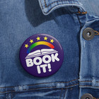 Book It  Button pin 1990s 1980s Pinback 2 25 Inch Retro Throwback Pizza Hut