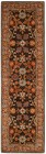 Safavieh Heritage Charcoal   Blue 2 -3  X 8  Runner - Hg405a-28