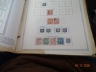 Hungary Stamp Album From An Estate Sale  has About 800 Stamps 1870s-1960s 