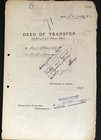 British South Africa Comp  1898 Doc  5 X Revenue F vf  29