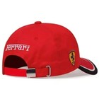 Scuderia Ferrari Scudetto Red carbon Hat - Adjustable - Formula One