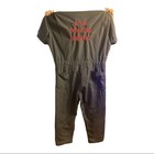 Vintage Bath Iron  works Maine   ship Builder Coveralls  Engineer Red Embroidery 
