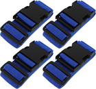 4-pack Luggage Straps  Adjustable Wide Travel Belt To Keep Your Suitcase Secure 