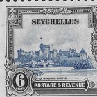 Seychelles 1935 6c Silver Jubilee  extra Flagstaff  Variety Mnh Cat  225 