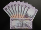 One 50 Iraqi Dinar Uncirculated Crisp Note For Collectors  Uv Verified Fast Ship