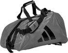 Adidas Combat Sports 2-in-1 Training Sports Duffel Bag - Gym  Faux Leather  pu 