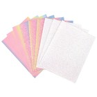 9pack Fuse Bead Ironing Mats Reusable Rainbow Glitter Sheets For Perler Bead Diy