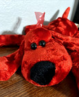 Dan Dee Collectors Choice Red Dog 13  Plush Animal Toy Valentines Vintage