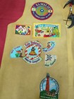 Ymca Indian Guides Adult Leather Vest Patches 2000-2013 Patches Badges Suede  