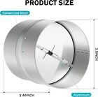 Draft Blocker - Backdraft Damper Duct - Draft Stopper - Backflow Preventer -    