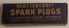 Vintage  Nos Mastercraft Spark Plug Co 