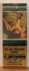 The Red Horseshoe Tavern Welshfield Oh Ohio Girlie Pinup Vintage Matchbook Cover