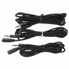 3 5mm Male To Female Stereo Audio Headphone Aux Extension Cord Cable Black