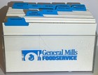 Huge Lot Of Vintage 1998 General Mills Recipe Cards   Storage Box