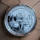 The Monster   The Count 1931 Commemorative Coin Capsule Frankenstein Dracula New
