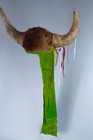 Antique Native American Southern Plains Indian  Buffalo Headdress  19th Century