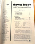 Down Beat  Jazz Magazine October 1959 Oscar Peterson Miles Davis Vg 