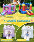 Toddler Bounce House With Blower For Kids 3-8  Inflatable Bouncy Jumping Castle