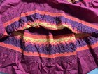 Seminole Native American Patchwork Skirt Women   s Vintage Hand Made