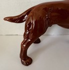 Vintage Coopercraft Irish Red Setter Figurine Ceramic Dog Ornament England