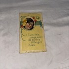 Vintage 1914 Motion Card For Colgate Ribbon Dental Cream Good Teeth Good Health