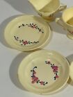 Pretend Play Dishes Ideal Tea Set Plates Cups Saucers Vintage Made In Usa