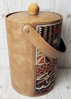 Georges Briard Ice Bucket Mcm Mod Retro Barware 1960 s Vinyl Vintage