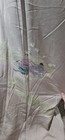 Authentic Japanese Silk Kimono - Vintage Visiting Painted Floral Kimono 