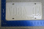 Maryland License Plate Tag Md 1969 69 1970 70 Ad 4807