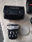      Vintage Camera      Lot Of Lenses  With Cases