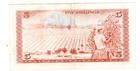 Kenya Billet 5 Shillings 1978 P15 President   Cafe Good Condition