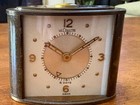 Le Coultre 8-day Travel Alarm Clock     Circa 1940s   50s  Swiss Made