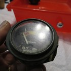 Vintage Battery Generator  Gauge Military Aircraft   With Bracket Untested