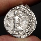 Commodus Denarius 192ad Ancient Roman Empire Silver Coin Winged Victory