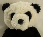 Jellycat London Panda Bear Plush Stuffed Soft Toy Black White 12  Black Tail
