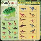 Dinosaur Toys For Kids 3-5  45 Pcs Realistic Jurassic Dinosaurs Figures With Egg