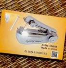 Springcom  om888 Mini Handheld Sewing Machine  portable  manual  quick Fix 