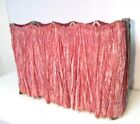 Vintage Funeral Child Velvet Drape Church Truck Baby Casket Display Carry Case
