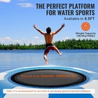Uimoso 6 5 10 12 13 15 17ft Inflatable Water Trampoline Swim Platform Bounce